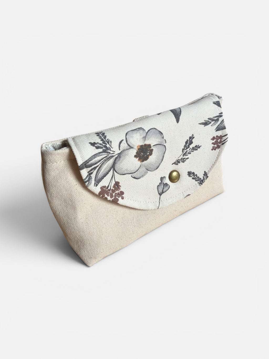 Meadow Canvas Clip-On Pouch