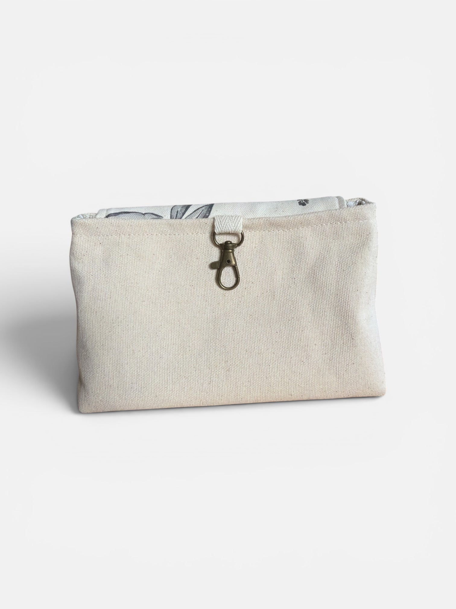 Meadow Canvas Clip-On Pouch