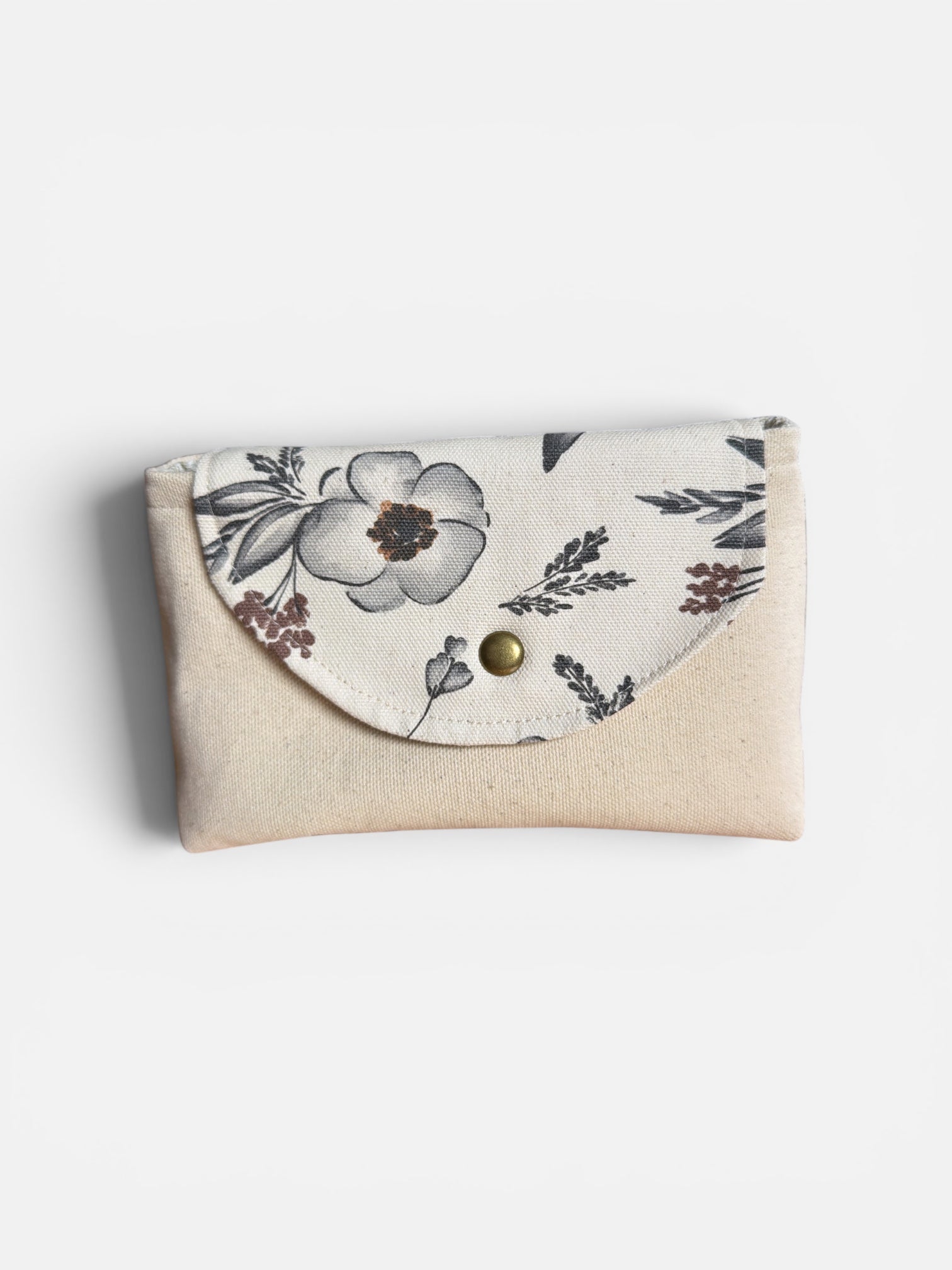 Meadow Canvas Clip-On Pouch