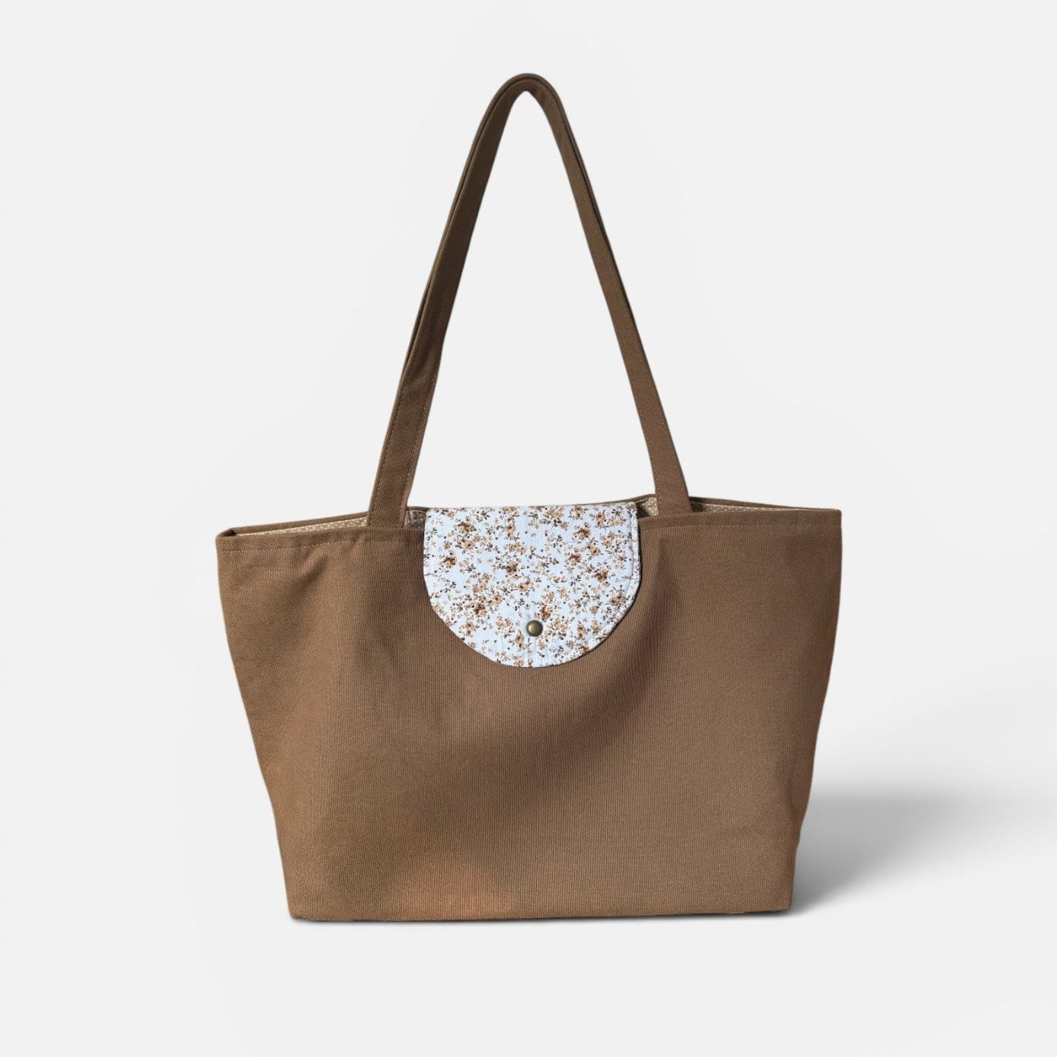 Florence Canvas Floral Tote Bag