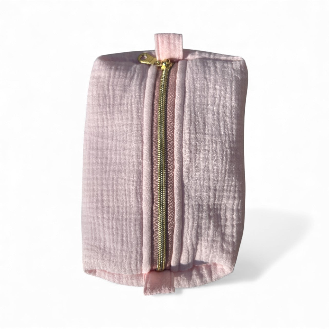 Boxy Pouch - Pink Muslin