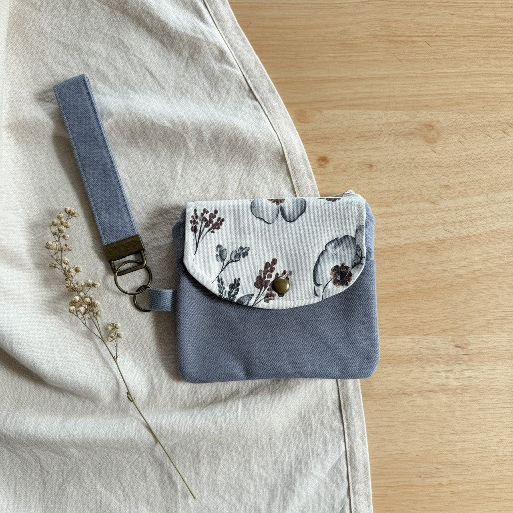 Meadow Keychain Wallet + Wristlet Bundle