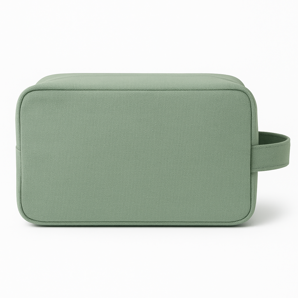 Canvas Makeup & Toiletry Bag
